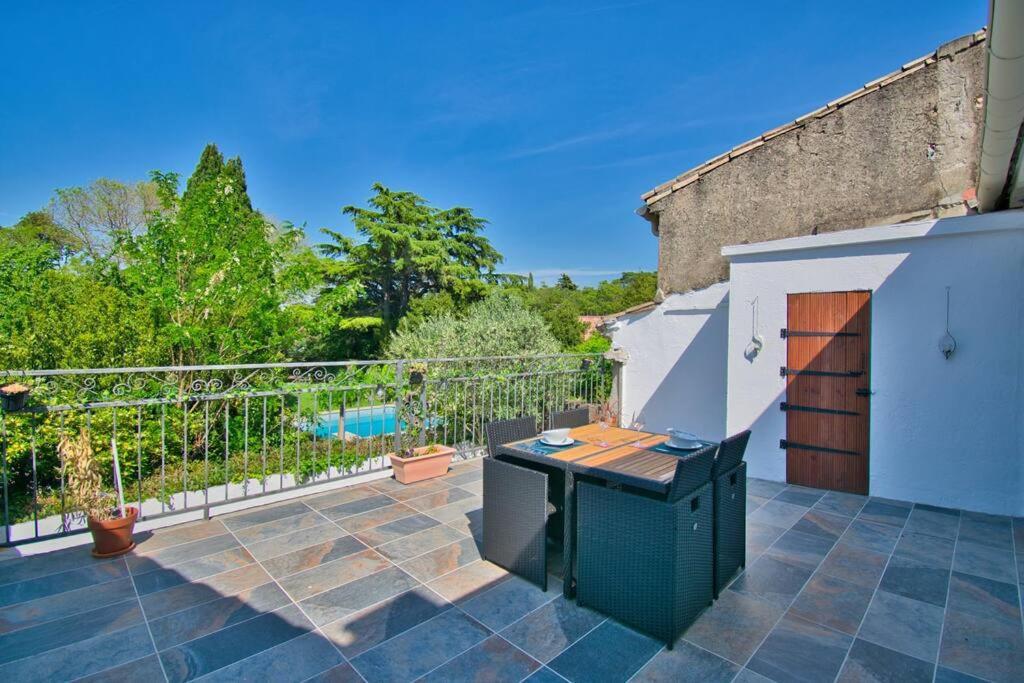 Maison De Charme Centre Lezignan-C. Avec Terrasse Villa Eksteriør bilde